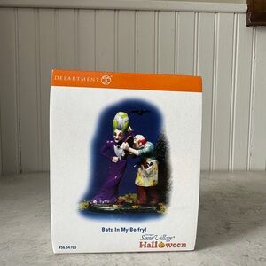 Department 56 Snow Village Halloween Accessory Bats in My Belfry! New #54703
